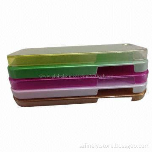 PC case for iPhone 5/5S, glitter gradient effect, cool and fashionable